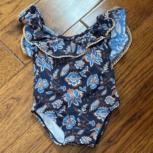Floral Ruffle Swimsuit by Janie and Jack
